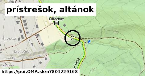 prístrešok, altánok