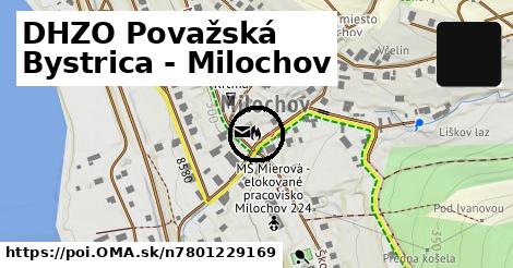 DHZO Považská Bystrica - Milochov