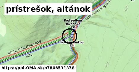 prístrešok, altánok