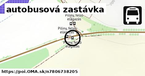 autobusová zastávka