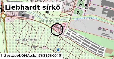 Liebhardt sírkő