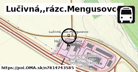 Lučivná,,rázc.Mengusovce