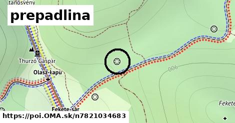 prepadlina