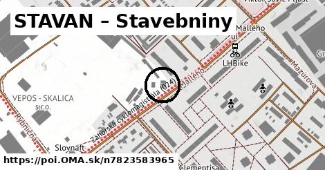 STAVAN – Stavebniny