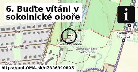 6. Buďte vítáni v sokolnické oboře