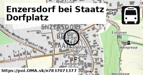 Enzersdorf bei Staatz Dorfplatz