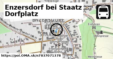 Enzersdorf bei Staatz Dorfplatz