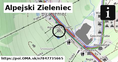 Alpejski Zieleniec