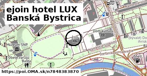 ejoin hotel LUX Banská Bystrica