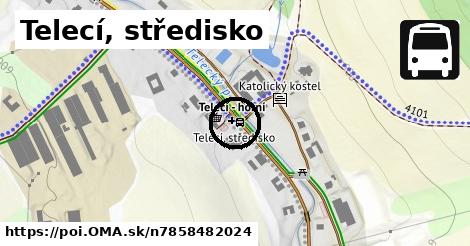 Telecí, středisko