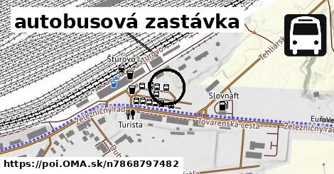 autobusová zastávka