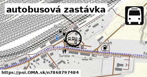 autobusová zastávka