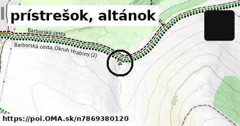 prístrešok, altánok