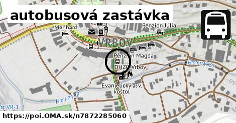 autobusová zastávka