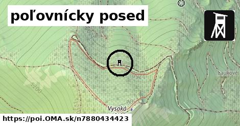 poľovnícky posed