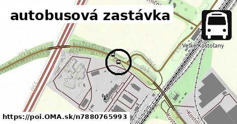 autobusová zastávka