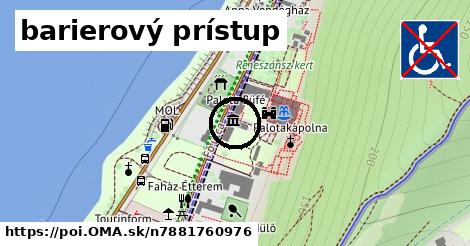 barierový prístup