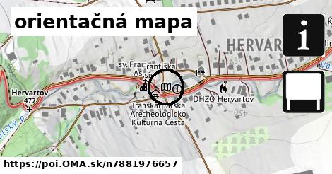 orientačná mapa