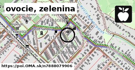 ovocie, zelenina