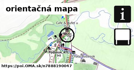 orientačná mapa