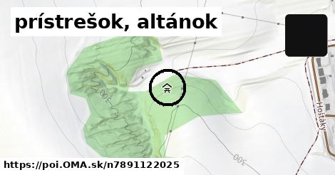 prístrešok, altánok