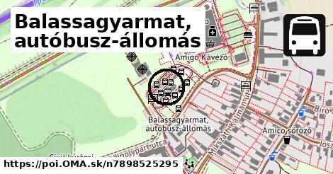 Balassagyarmat, autóbusz-állomás