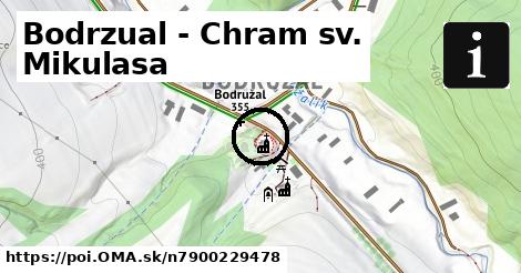Bodrzual - Chram sv. Mikulasa