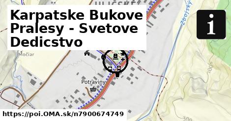 Karpatske Bukove Pralesy - Svetove Dedicstvo