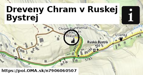 Dreveny Chram v Ruskej Bystrej