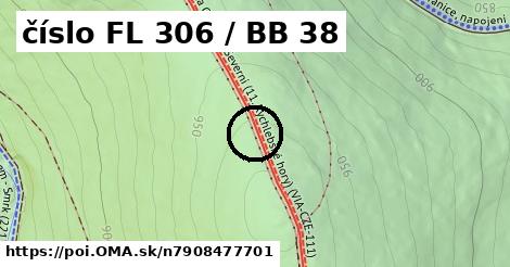 číslo FL 306 / BB 38