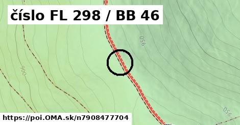 číslo FL 298 / BB 46