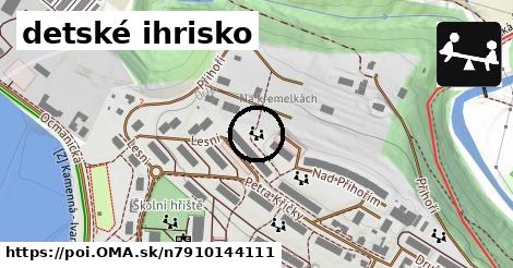 detské ihrisko