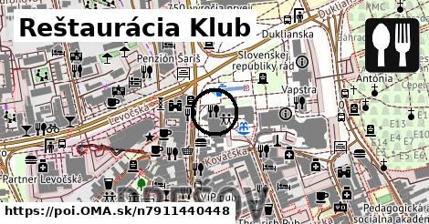 Reštaurácia Klub