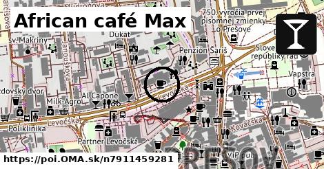 African café Max