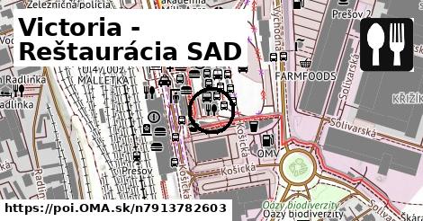 Victoria - Reštaurácia SAD