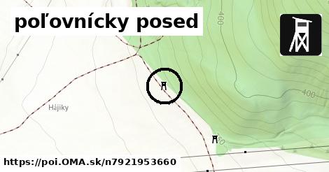 poľovnícky posed