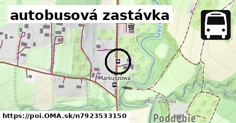 autobusová zastávka