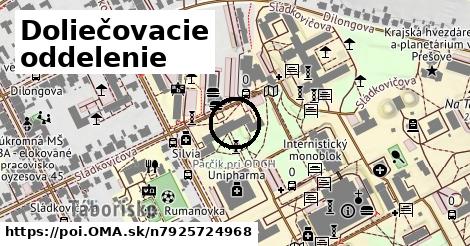 Doliečovacie oddelenie