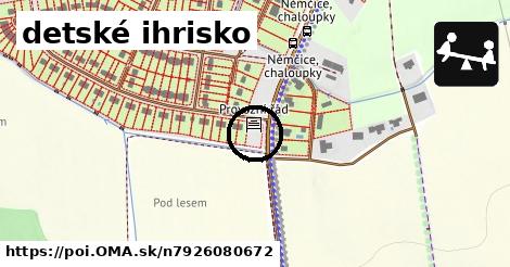 detské ihrisko