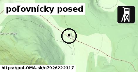 poľovnícky posed