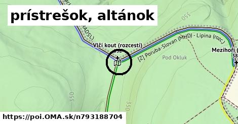 prístrešok, altánok