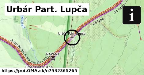 Urbár Part. Lupča