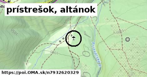 prístrešok, altánok