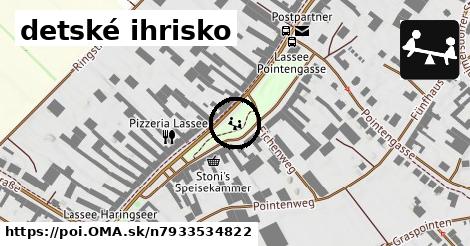 detské ihrisko