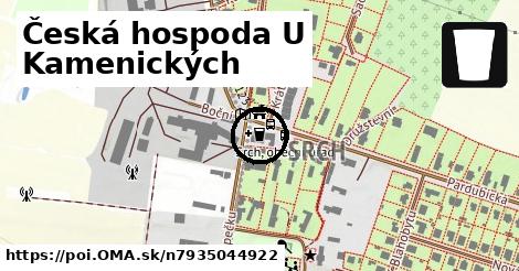 Česká hospoda U Kamenických