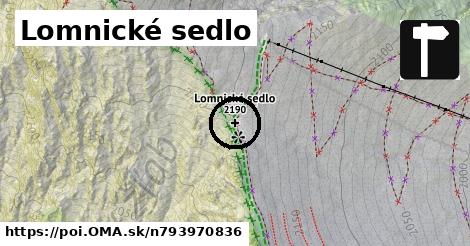 Lomnické sedlo