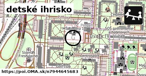 detské ihrisko