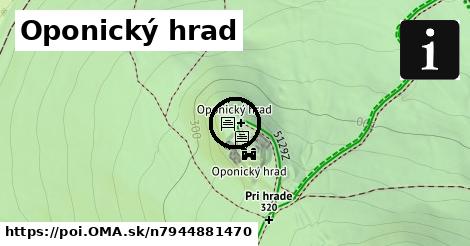 Oponický hrad