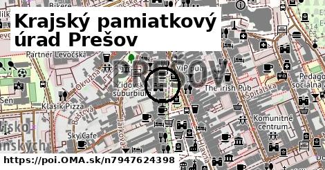 Krajský pamiatkový úrad Prešov