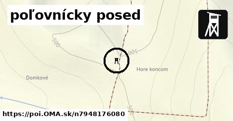 poľovnícky posed